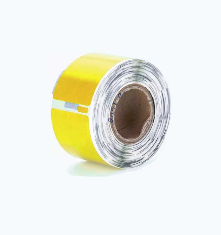 Dymo 99010 Gule Forsendelse Etiketter Kompatibel S0722370y 130 Stk 89   28mm