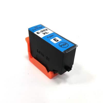 Epson 202  Cyan Blækpatron Kompatibel C13t02h24010 12ml