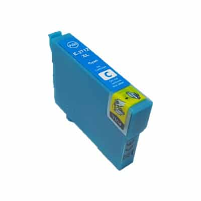 Epson 27  Cyan Blækpatron Kompatibel C13t27124010 17ml
