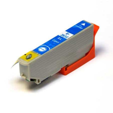 Epson 26  Cyan Blækpatron Kompatibel C13t26324010 12ml