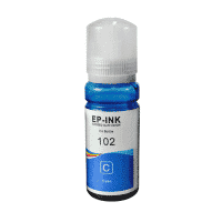 Epson 102 Cyan Blækrefill Kompatibel C13t03r240 70ml