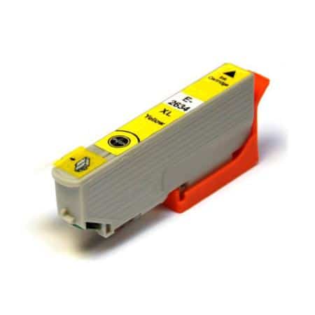 Epson 26  Gul Blækpatron Kompatibel C13t26344010 12ml