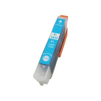 Epson 24  Lys Cyan Blækpatron Kompatibel C13t24354010 10 6ml