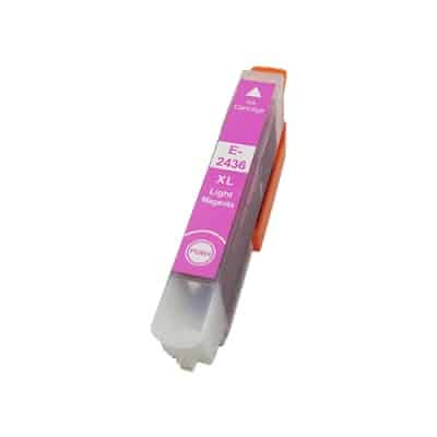 Epson 24  Lys Magenta Blækpatron Kompatibel C13t24334012 10 6ml