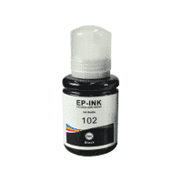 Epson 102 Sort Blækrefill Kompatibel C13t03r140 130ml