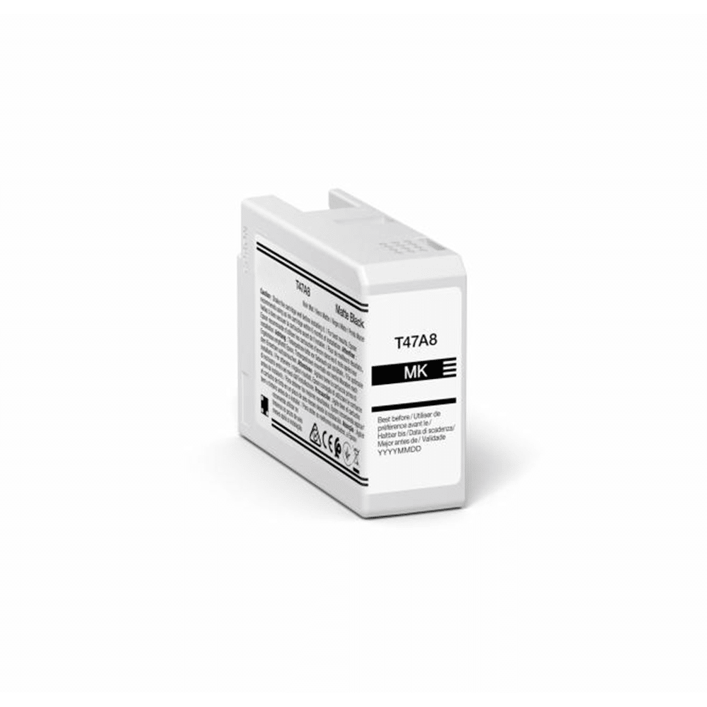 Epson T47a Mat Sort Blækpatron Kompatibel C13t47a800 50ml