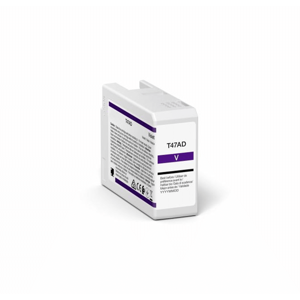 Epson T47a Violet Blækpatron Kompatibel C13t47ad00 50ml