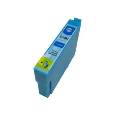 Epson T1282 Cyan Blækpatron Kompatibel C13t12824011 9ml