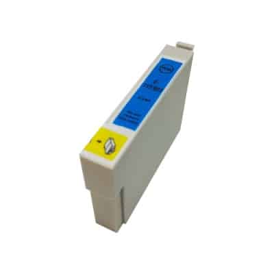 Epson T0712 Cyan Blækpatron Kompatibel C13t07124012 12ml