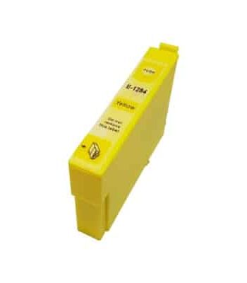 Epson T1284 Gul Blækpatron Kompatibel C13t12844011 9ml