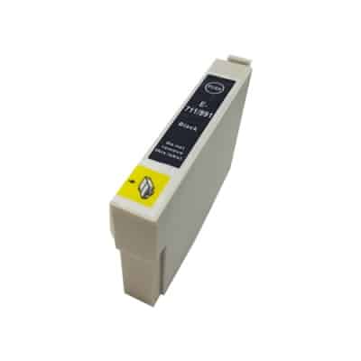 Epson T0711 Sort Blækpatron Kompatibel C13t07114011 12ml
