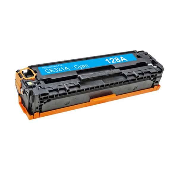 Hp 128a Cyan Toner Kompatibel Ce321a 300 Sider