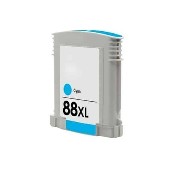Hp 88  Cyan Blækpatron Kompatibel C9391a 24ml