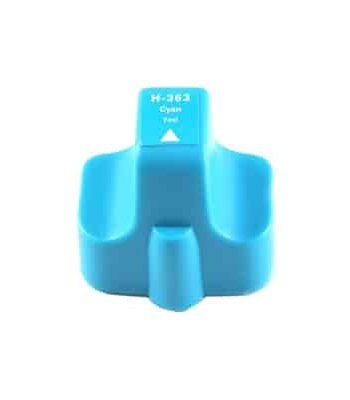 Hp 363  Cyan Blækpatron Kompatibel C8771ee 13ml