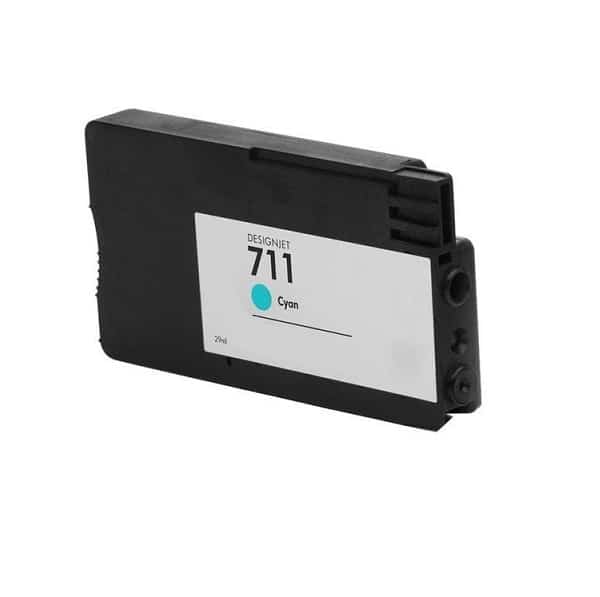 Hp 711 Cyan Blækpatron Kompatibel Cz130a 28ml