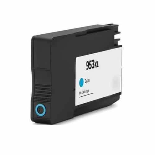 Hp 953  Cyan Blækpatron Kompatibel F6u16ae 26ml
