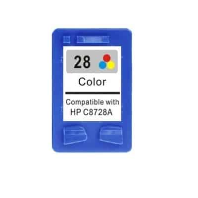 Hp 28 Farve Blækpatron Kompatibel C8728ae 18ml