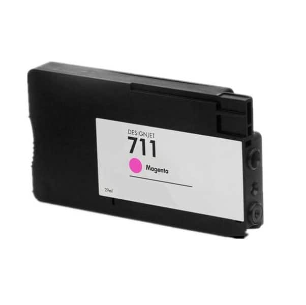 Hp 711 Magenta Blækpatron Kompatibel Cz131a 28ml