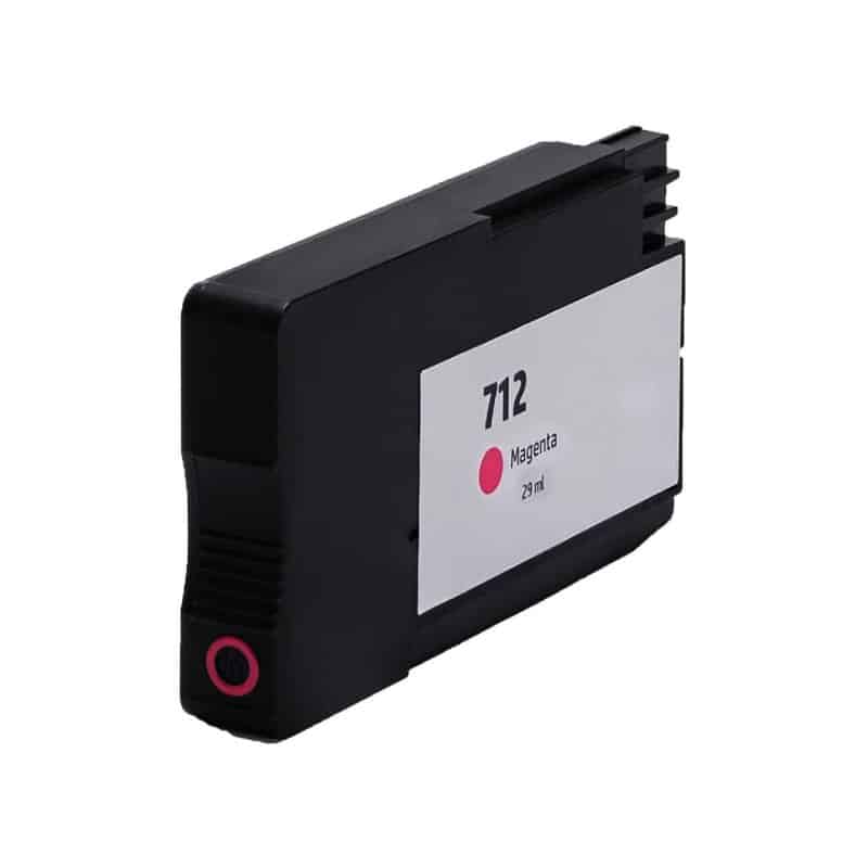Hp 712 Magenta Blækpatron Kompatibel 3ed68a 29ml