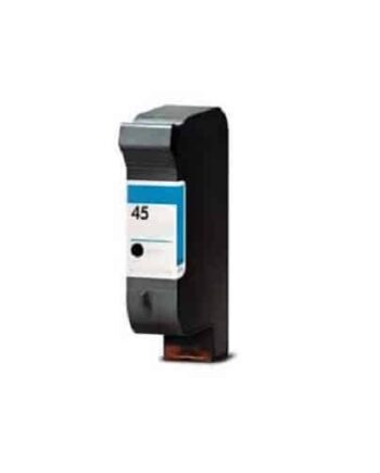 Hp 45 Sort Blækpatron Kompatibel 51645ae 42ml