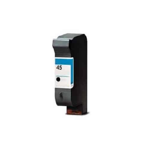 Hp 45 Sort Blækpatron Kompatibel 51645ae 42ml