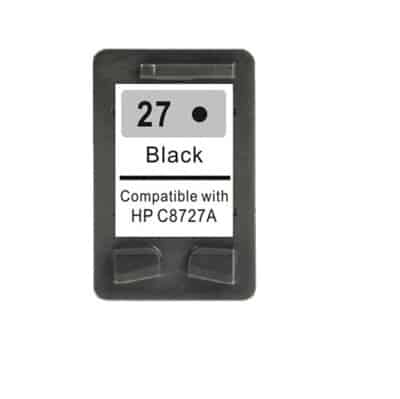 Hp 27 Sort Blækpatron Kompatibel C8727aa 18ml