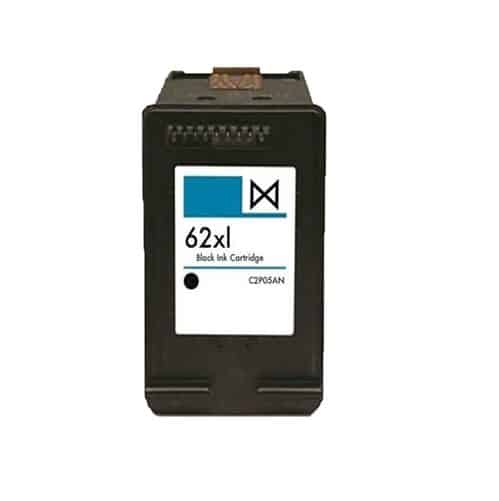 Hp 62  Sort Blækpatron Kompatibel C2p05ae Uus 18ml