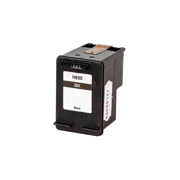 Hp 650  Sort Blækpatron Kompatibel Cz101ae 900 Sider