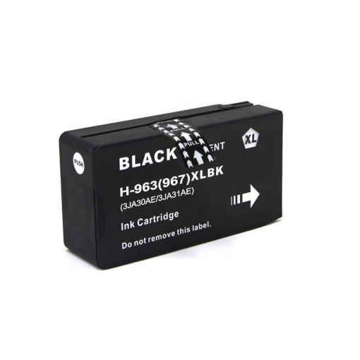 Hp 963  Sort Blækpatron Kompatibel 3ja26ae 58ml