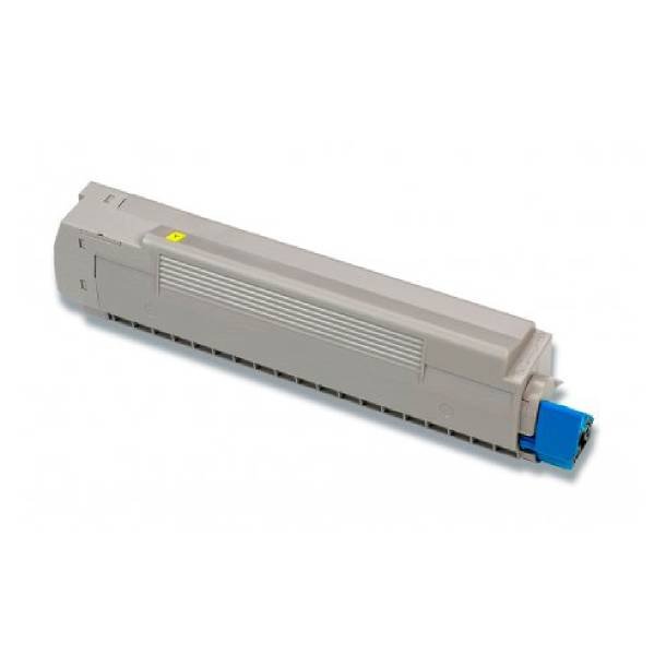 Oki Gul Toner Kompatibel C8600 C8800   000 Sider