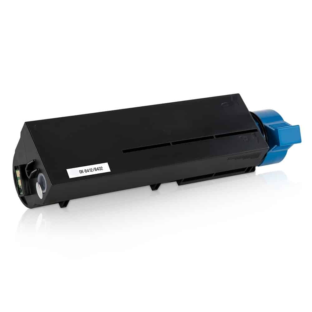 Oki 45807102 Sort Toner Kompatibel B412 B432 B512 B472 B492 B562   000 Sider