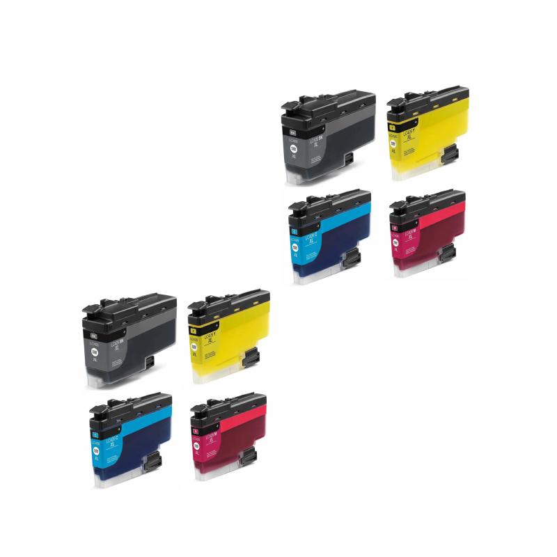 Rabatpakke Brother Lc426 Bk- - - Farver Kompatibel Lc426 42 000 Sider