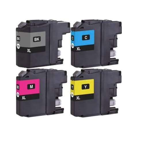 Rabatpakke Brother Lc22e Farver Bk- - - Blækpatroner Kompatibel Lc22e 000 Sider