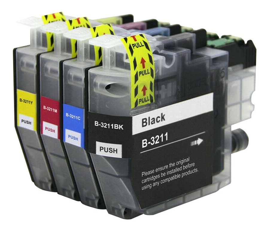 Rabatpakke Brother Lc3211 Farver Bk- - - Blækpatron Kompatibel Lc3211