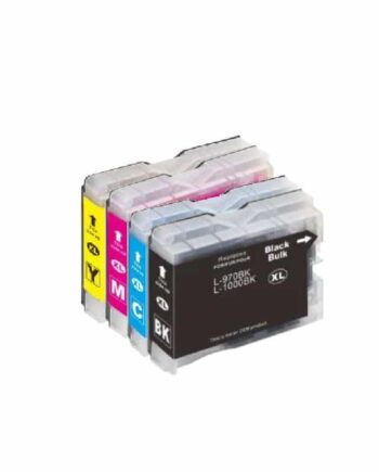Rabatpakke Brother Lc1000   Farver Bk- - -  Blækpatroner Kompatibel Lc1000 82ml