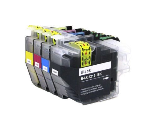 Rabatpakke Brother Lc3213 Farver Bk- - - Kompatibel Lc3213 45ml