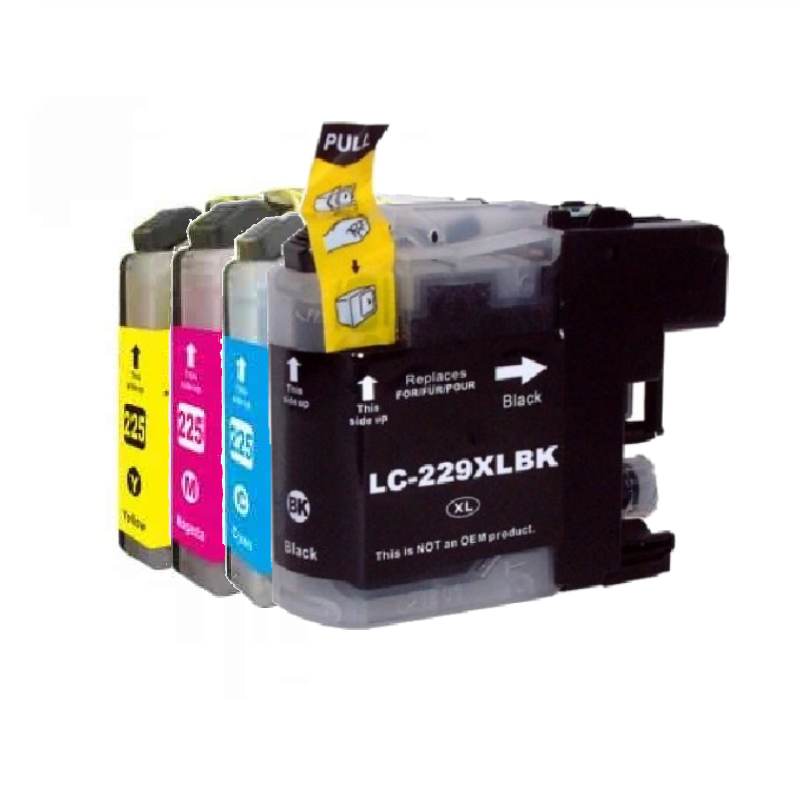 Rabatpakke Brother Lc229 225 Farver Bk- - - Kompatibel Lc229 800 Sider