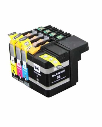 Rabatpakke Brother Lc129    125    Farver Bk- - -  Kompatibel Lc129    000 Sider