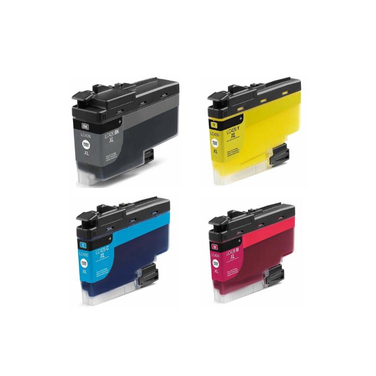 Rabatpakke Brother Lc426 Farver Bk- - - Kompatibel Lc426 21 000 Sider