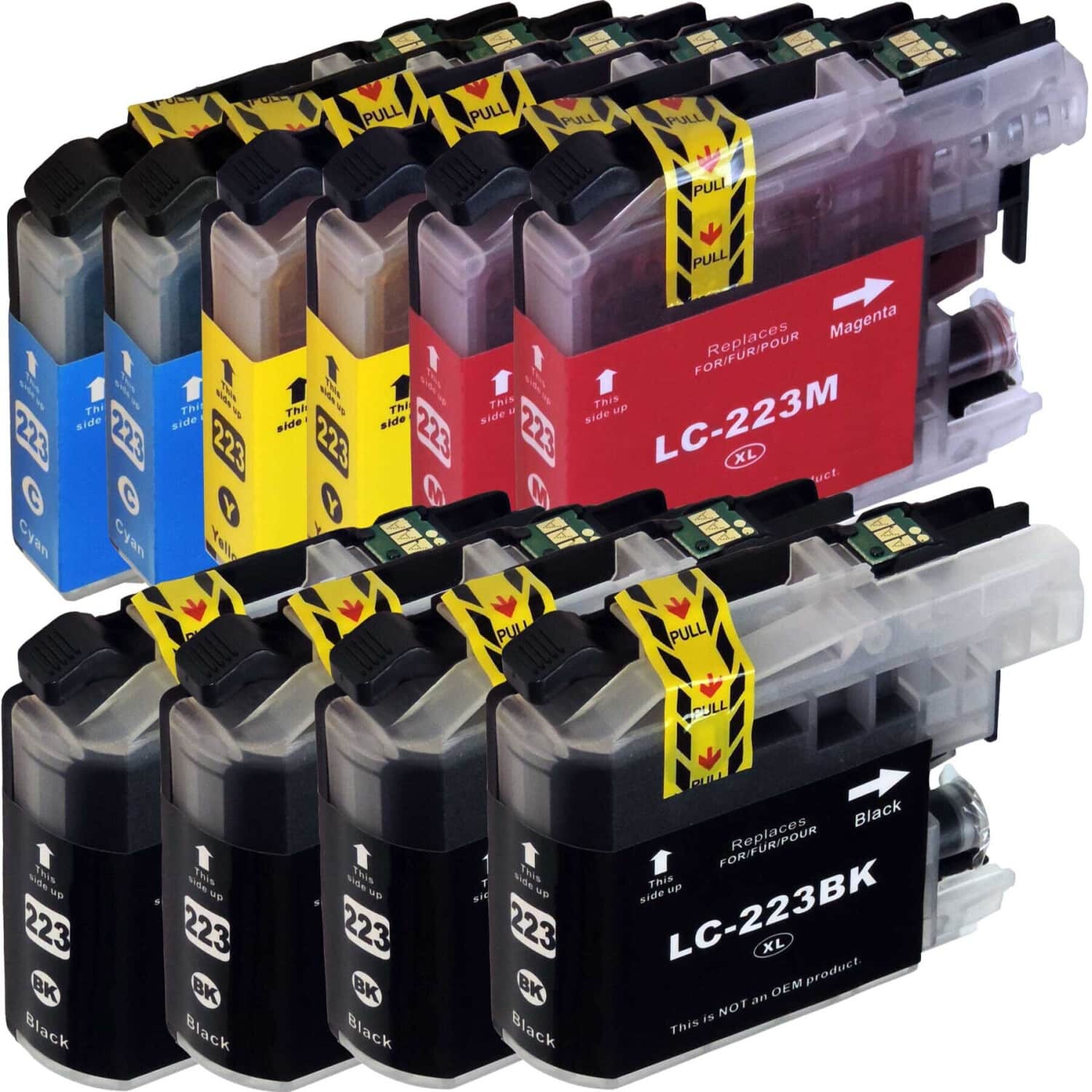 Rabatpakke Brother Lc223 Bk - - Kompatibel Lc223 500 Sider