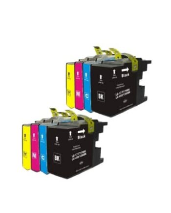 Rabatpakke Brother Lc1280        Farver Bk- - -  Kompatibel Lc1280  178ml