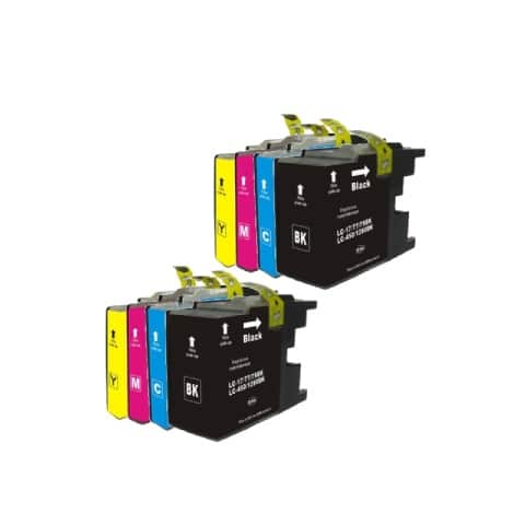 Rabatpakke Brother Lc1280 Farver Bk- - - Kompatibel Lc1280 178ml