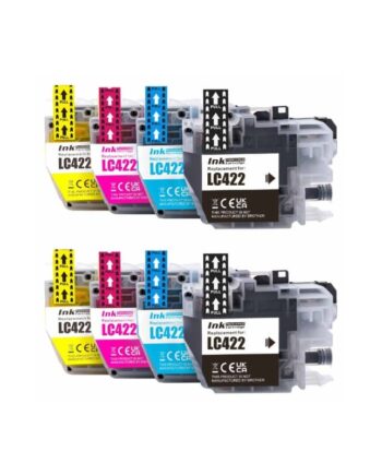 Rabatpakke Brother Lc422       Farver Bk- - -   Kompatibel Lc422   400 Sider