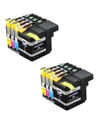 Rabatpakke Brother Lc129    125        Farver Bk- - -  Kompatibel Lc129  12 000 Sider