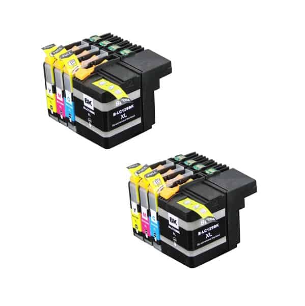 Rabatpakke Brother Lc129 125 Farver Bk- - - Kompatibel Lc129 12 000 Sider