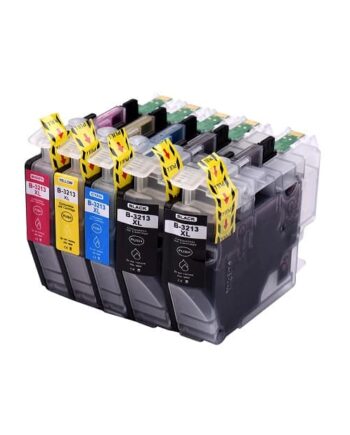 Rabatpakke Brother Lc3213     Sort      - -  Blækpatron Kompatibel Lc3213 60ml