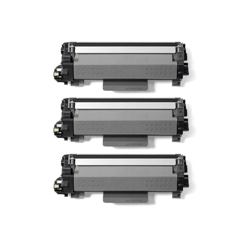 Rabatpakke Brother Tn2510 Sort Stk Toner Kompatibel Tn2510 000 Sider