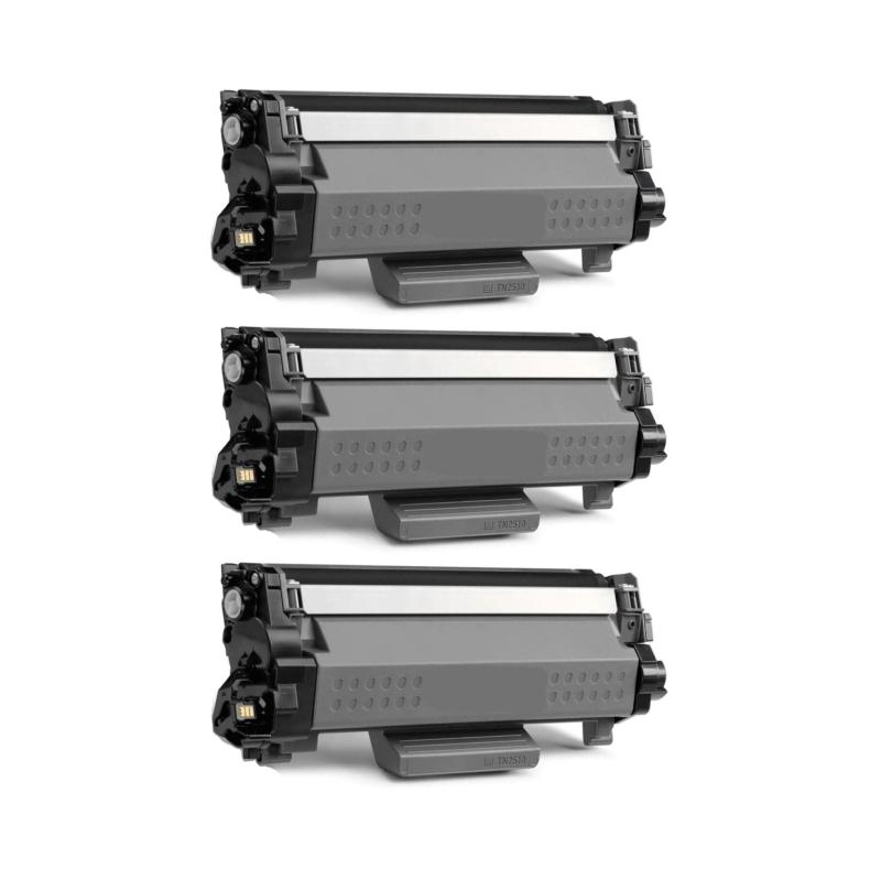 Rabatpakke Brother Tn2510 Sort Stk Toner Kompatibel Tn2510 600 Sider