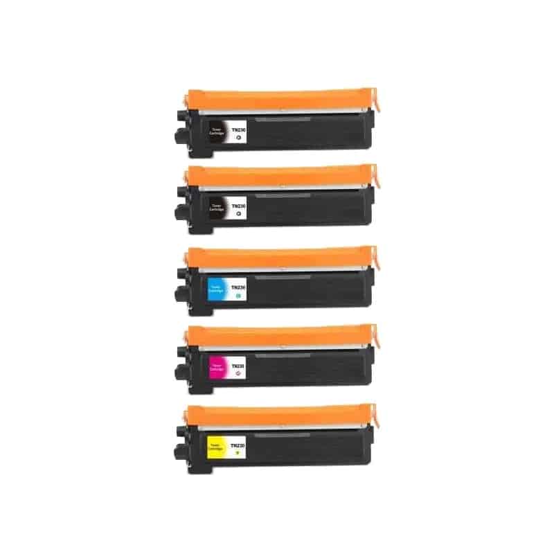 Rabatpakke Brother Tn230 Bk - - Kompatibel Tn230 600 Sider