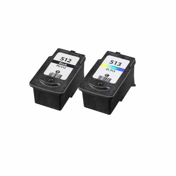 Rabatpakke Canon Pg-512 Cl-513 Sort Farve Kompatibel Pg-512 26ml
